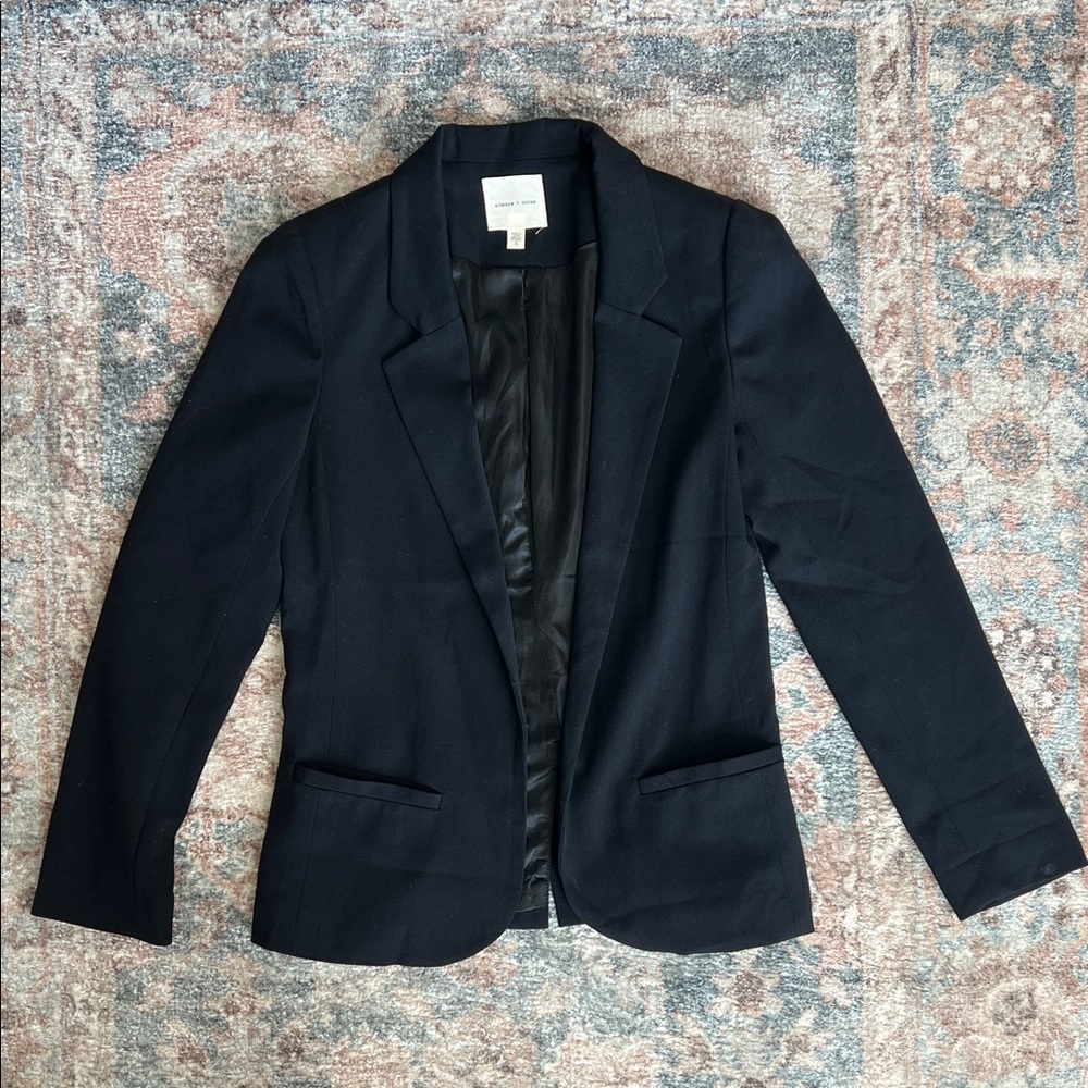 Silence + Noise Black Tailored Blazer